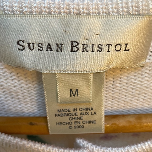 Vintage Susan Bristol Hand Embroidered Cardigan - Picture 7 of 11